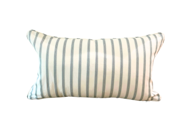 Lee Jofa Stripe Seamist Lumbar Pillow