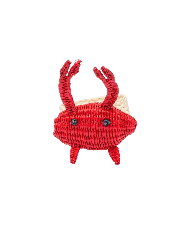 Crab Napkin Rings, Set of 4