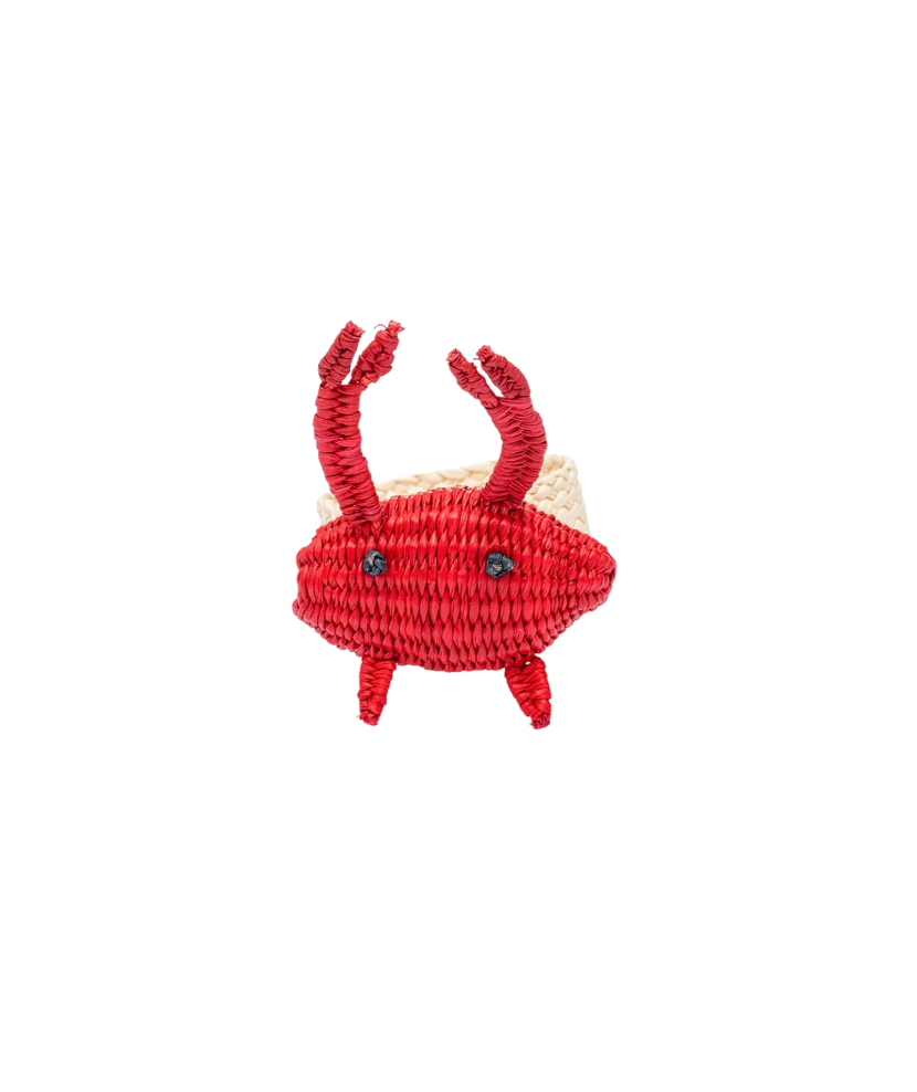 Crab Napkin Rings, Set of 4