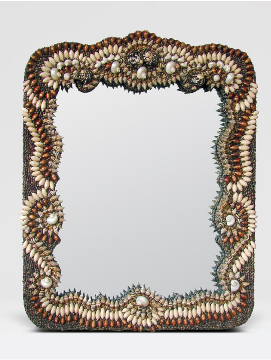 Baroque Mix Shell Mirror