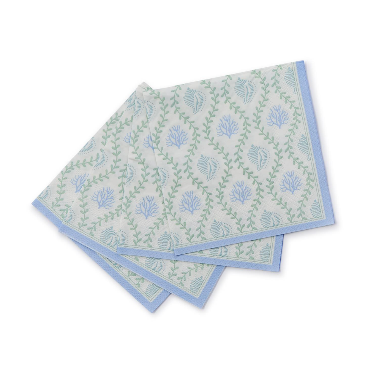 Coastal 3-Ply Paper Cocktail Napkin