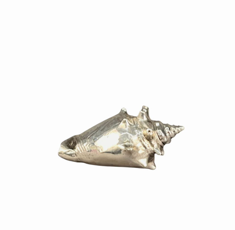 Christofle France Silverplate Seashell 3" Paper Weight