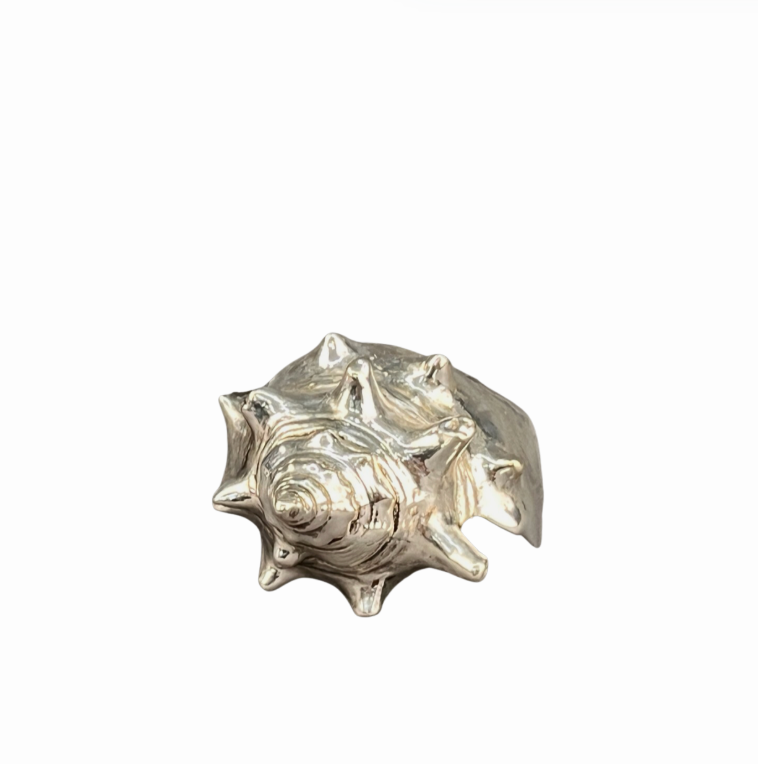 Christofle France Silverplate Seashell 3" Paper Weight