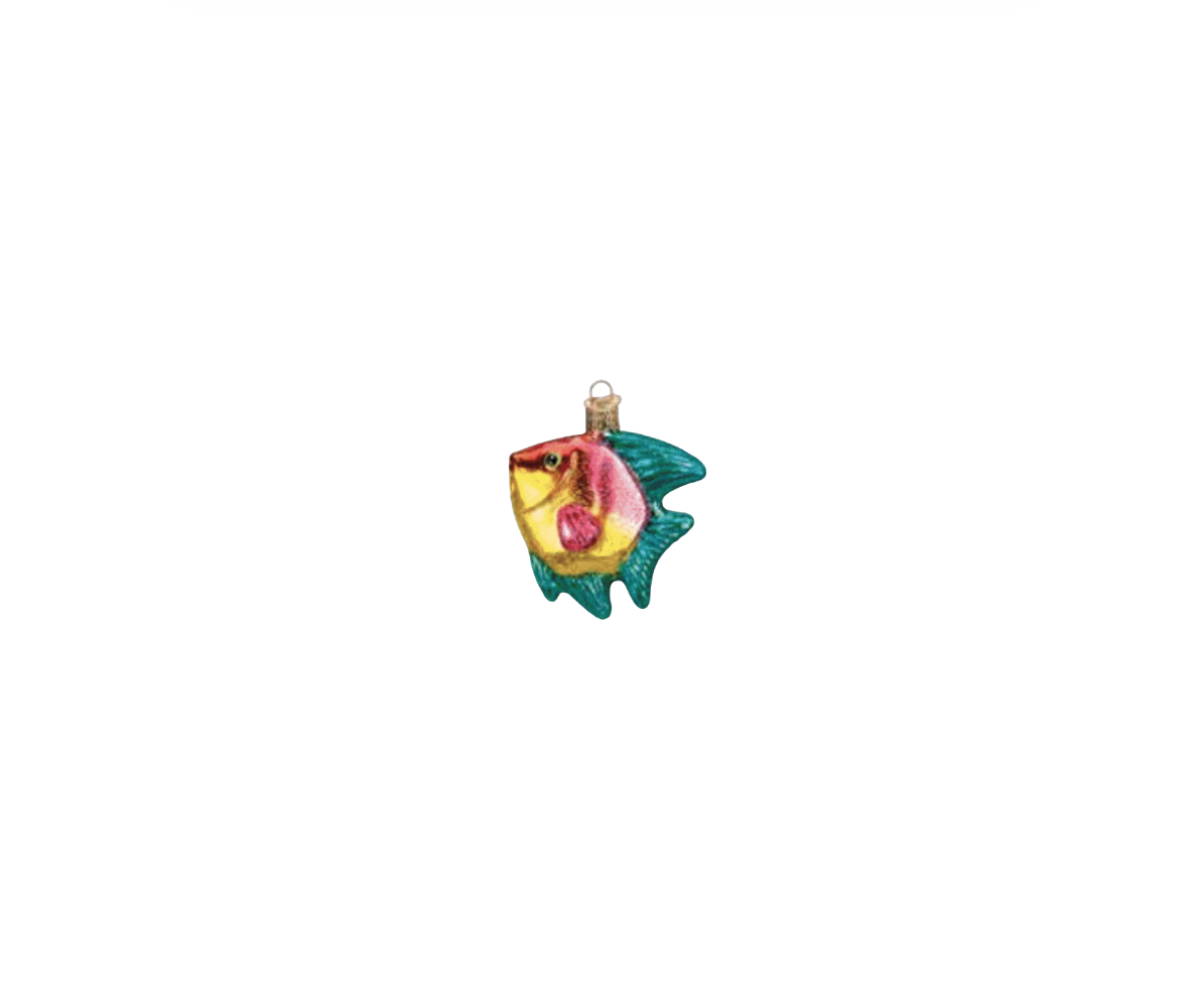 Tropical Angelfish Ornament