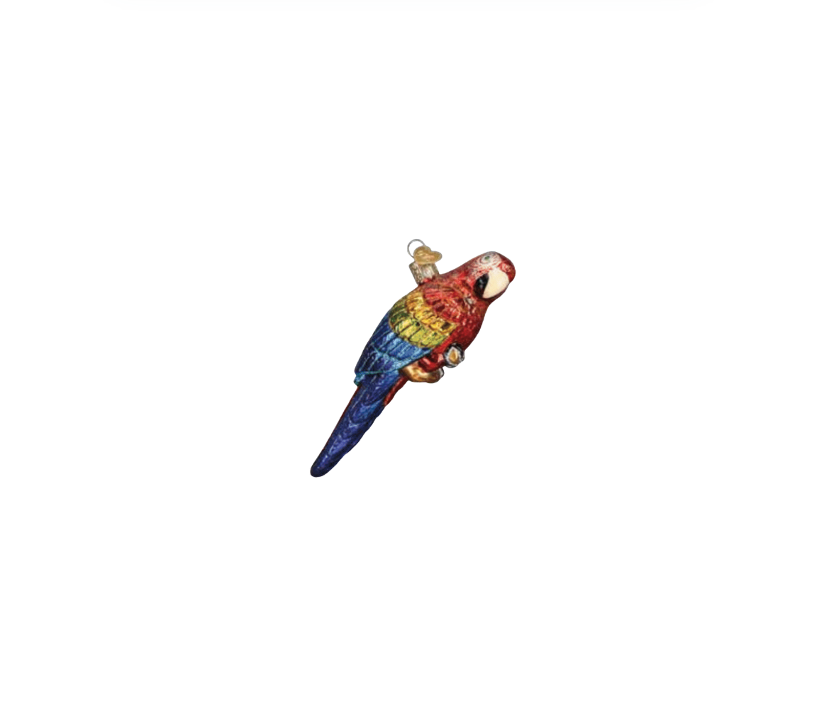 Tropical Parrot Ornament