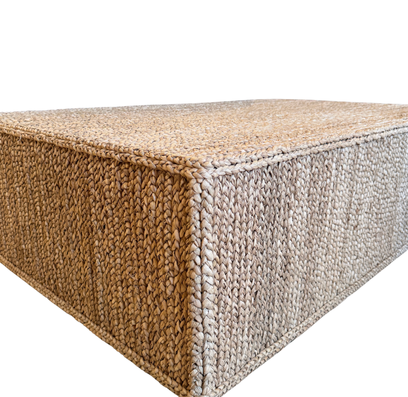 Ralph Lauren Woven Natural Rattan Coffee Table