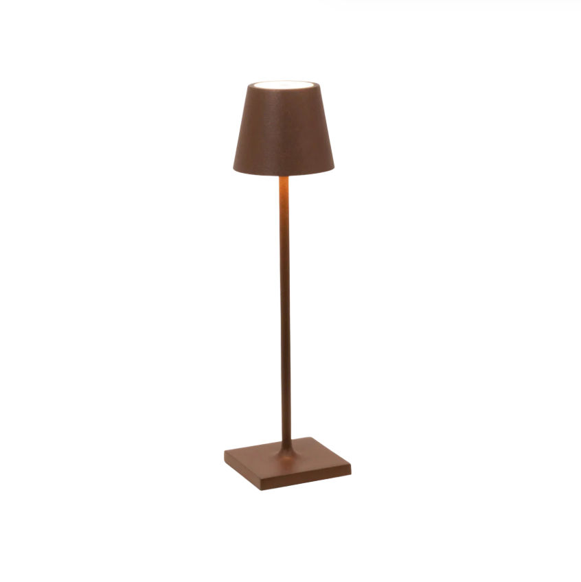 Rust Poldina Pro Micro Rechargeable Table Lamp