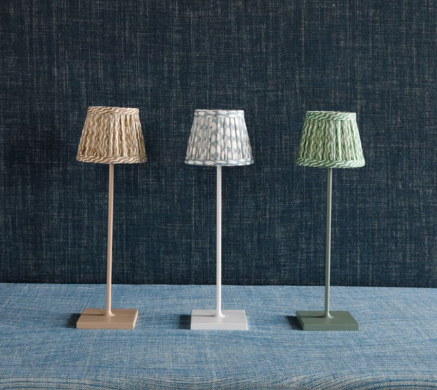 Zafferano x Fermoie Fabric Shades