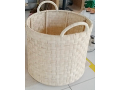 Memoire Design™ X Danielle Rollins Large Bianca Round Basket