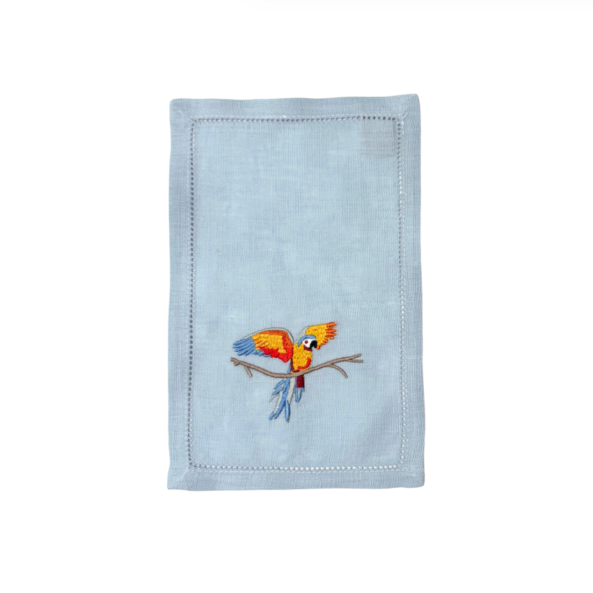 Parrot Cocktail Napkins, Set of 4