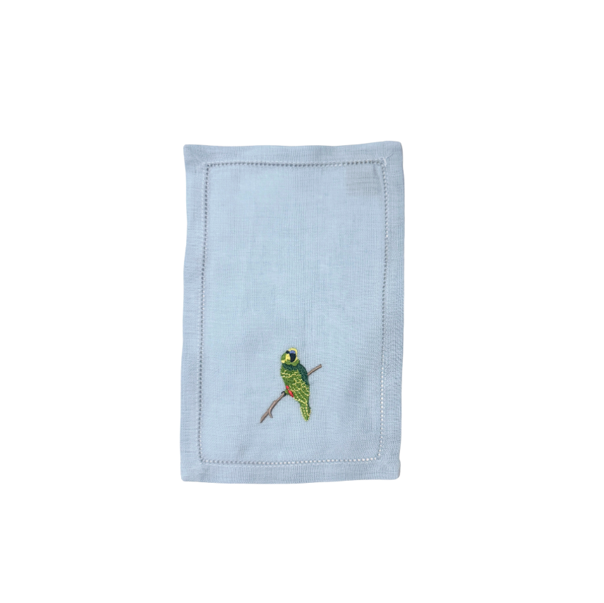 Parakeet Cocktail Napkins, Set of 4