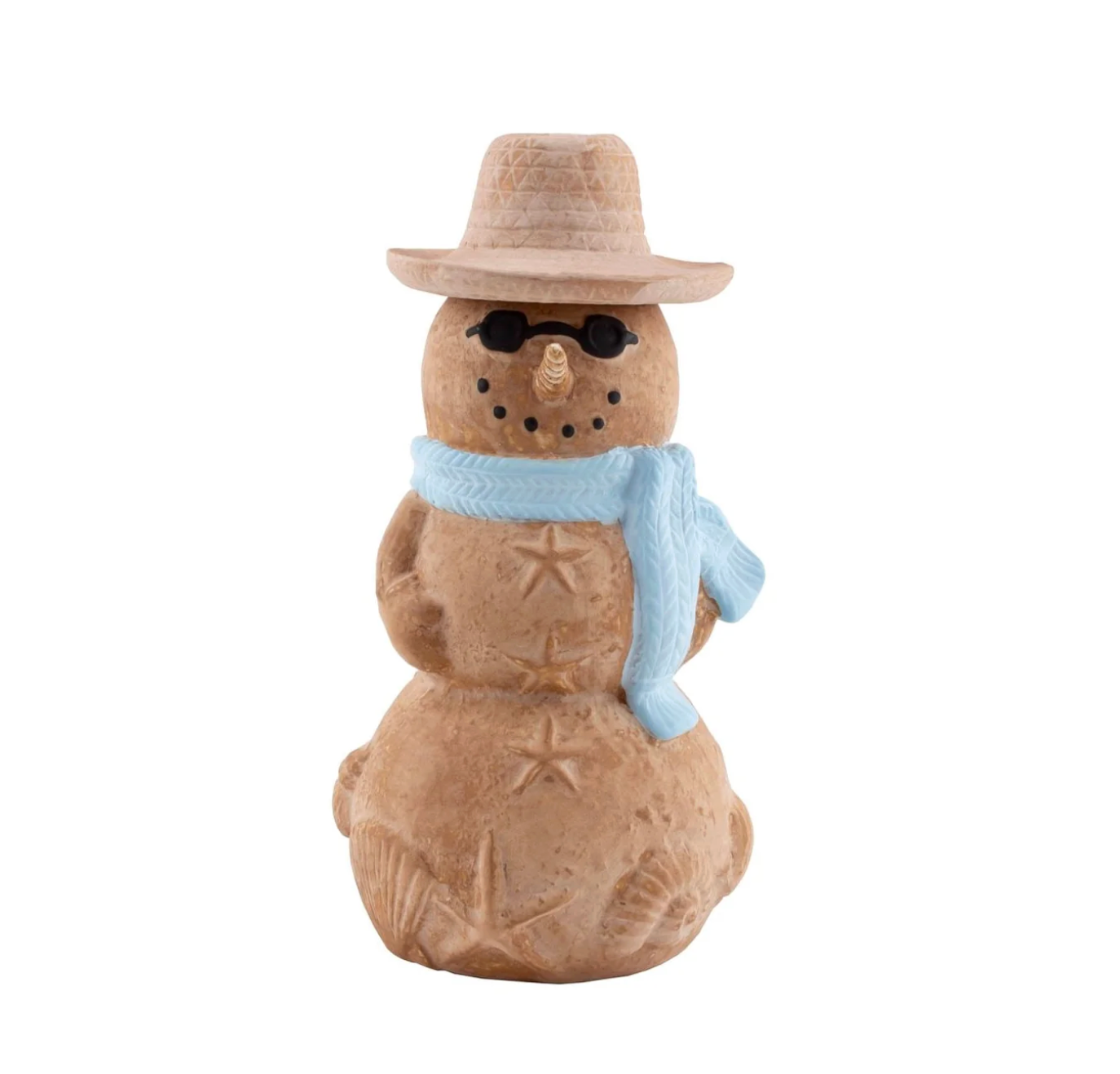 Sand Dollar Snowman Ceramic Cocktail Sipper