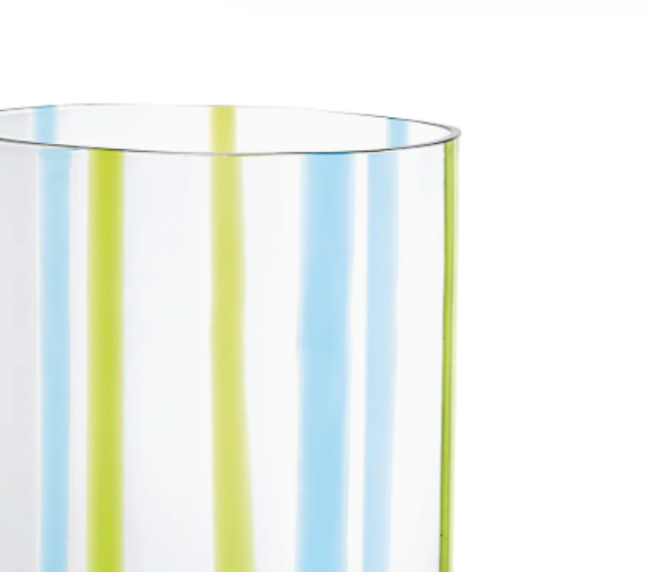 Aqua & Green Tirache Tumbler, Set of 2