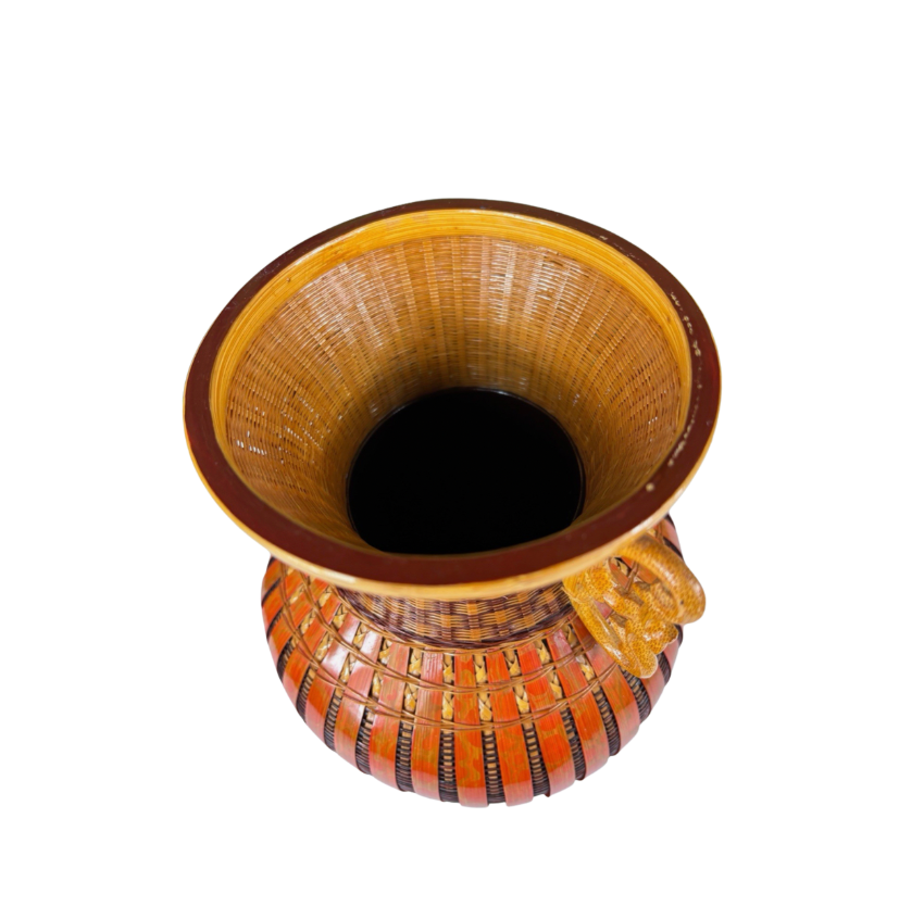 Shanghai Handwoven Pagoda Vase