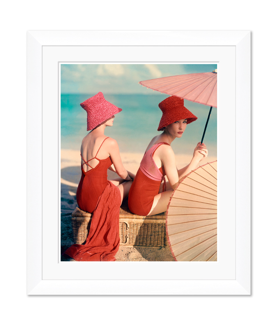 Vogue Magazine, "Models at Beach," Louise Dahl-Wolfe, January 15, 1959