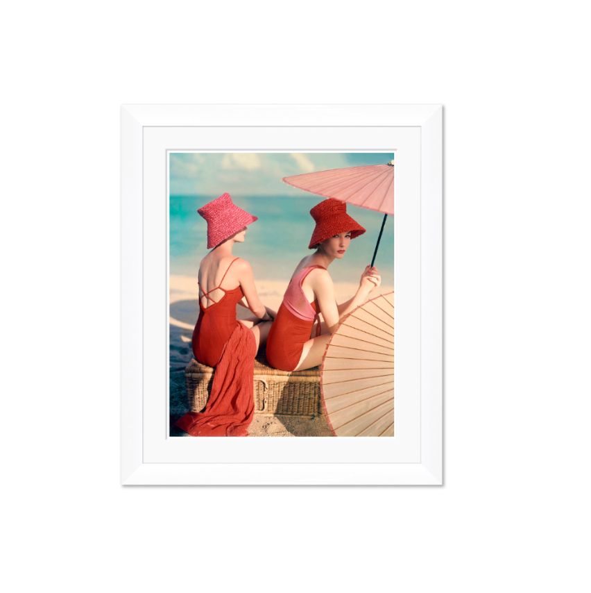 Vogue Magazine, "Models at Beach," Louise Dahl-Wolfe, January 15, 1959