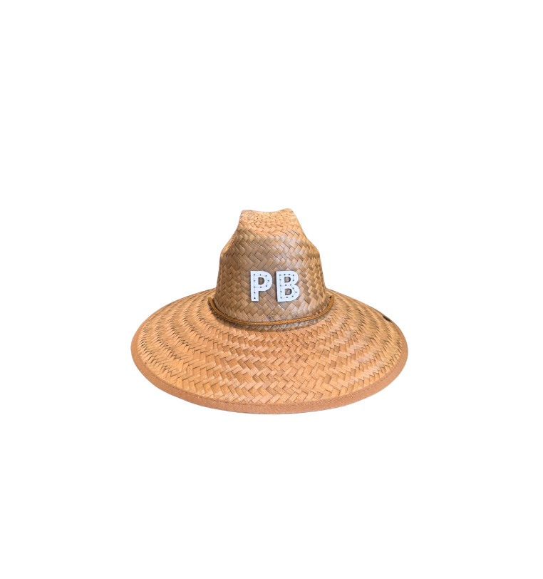 PALM BEACH STRAW HAT - DANIELLE ROLLINS X GLAMPWEAR