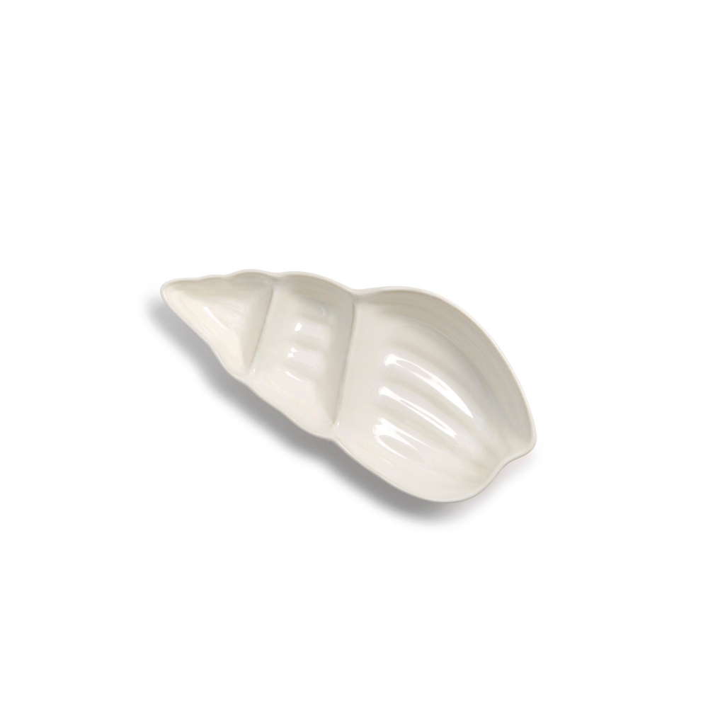 Shell Shaped 3 Section Serving Dish