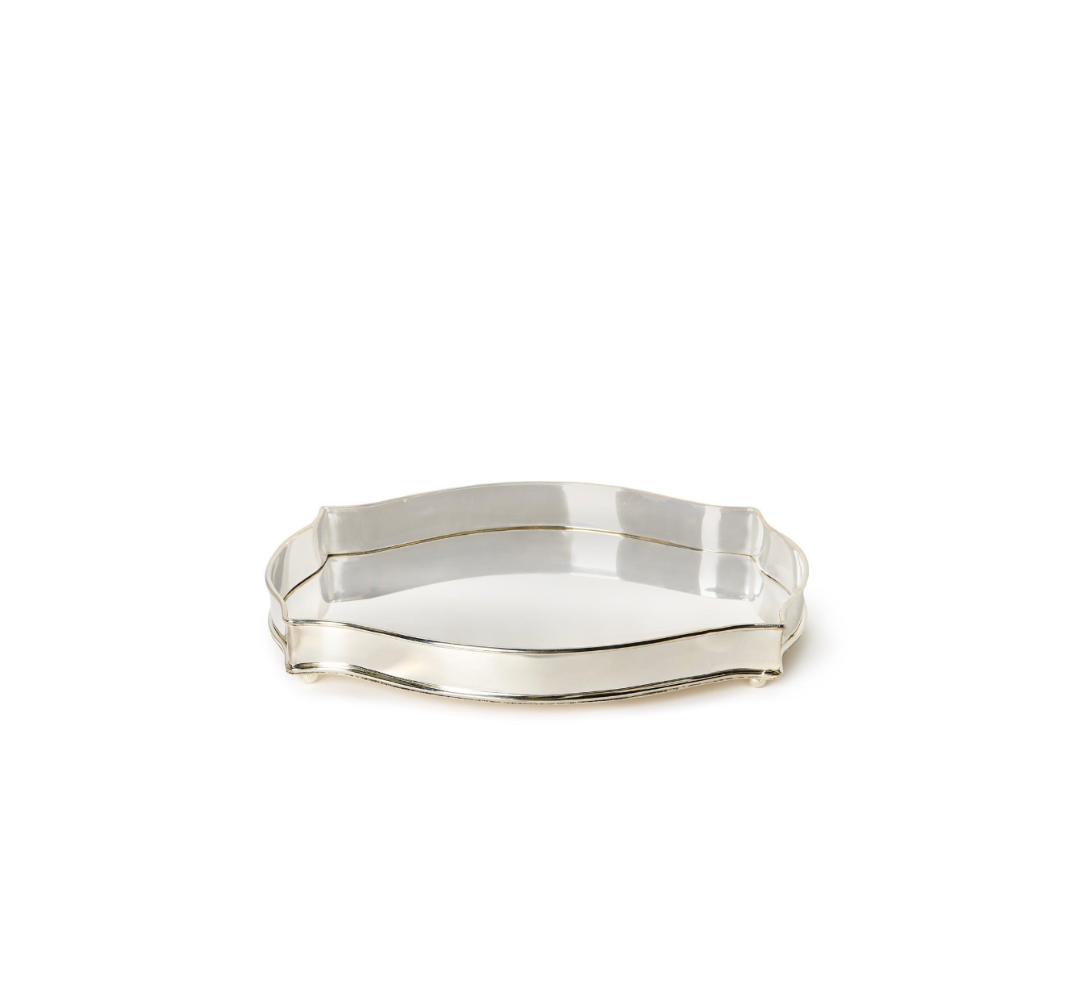 Silver Serving / Desk Tray