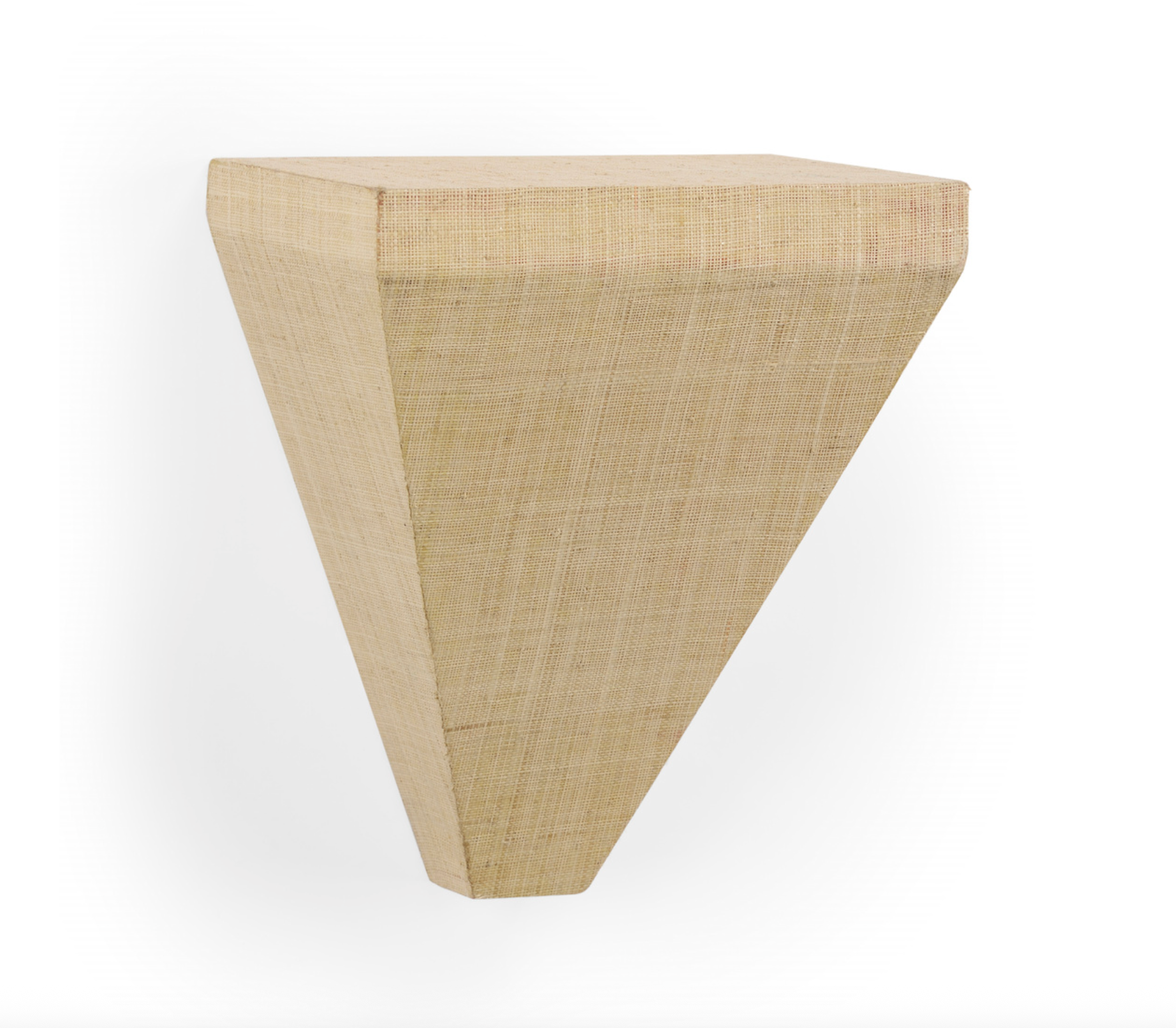 Tapered Rectangular Raffia Bracket