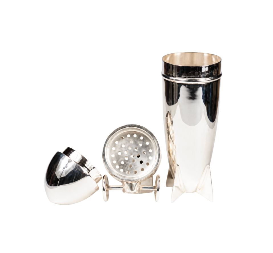 Vintage Zeppelin Blimp Cocktail Shaker