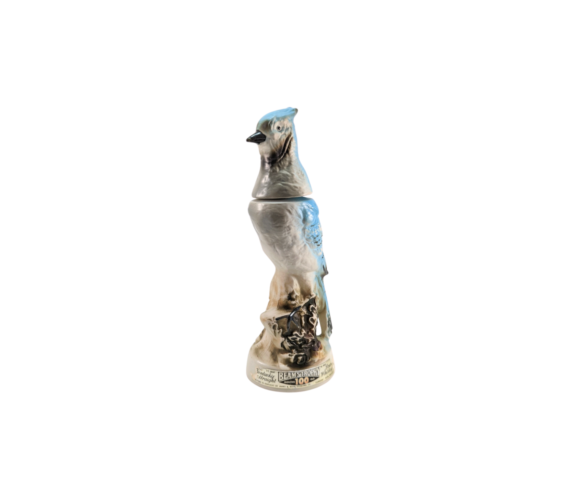 Blue Jay Decorative Decanter 1969 Jim Beam Decanter