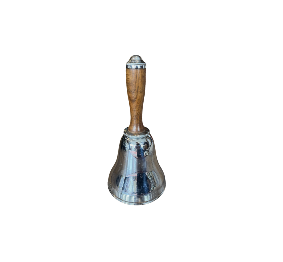 Vintage Chrome “Town Crier” Bell Cocktail Shaker