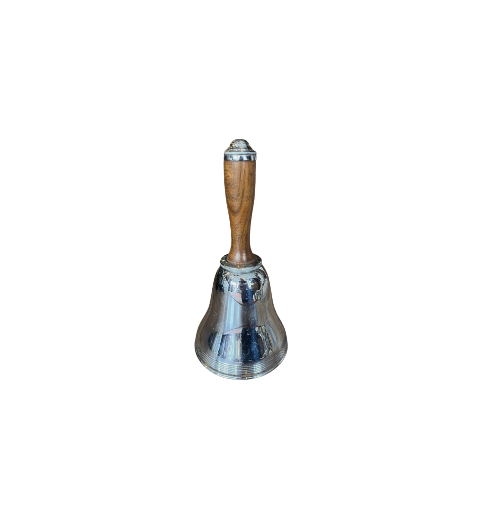 Vintage Chrome “Town Crier” Bell Cocktail Shaker