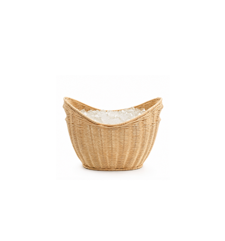 Wicker Ice Bucket