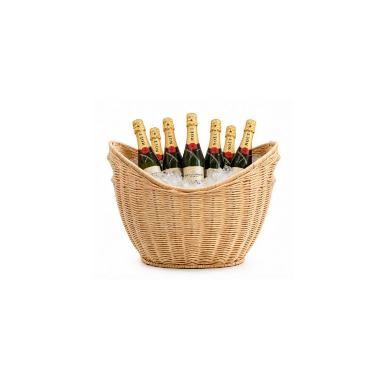 Wicker Ice Bucket