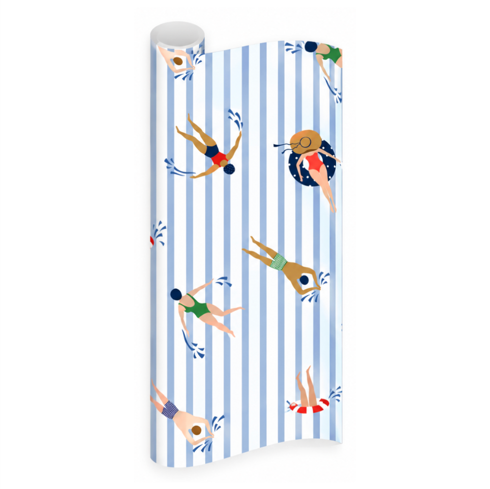 Swimmers Gift Wrapping Paper