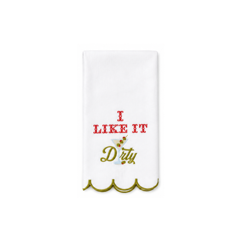 Set of 2, "I Like it Dirty" Dish Towels