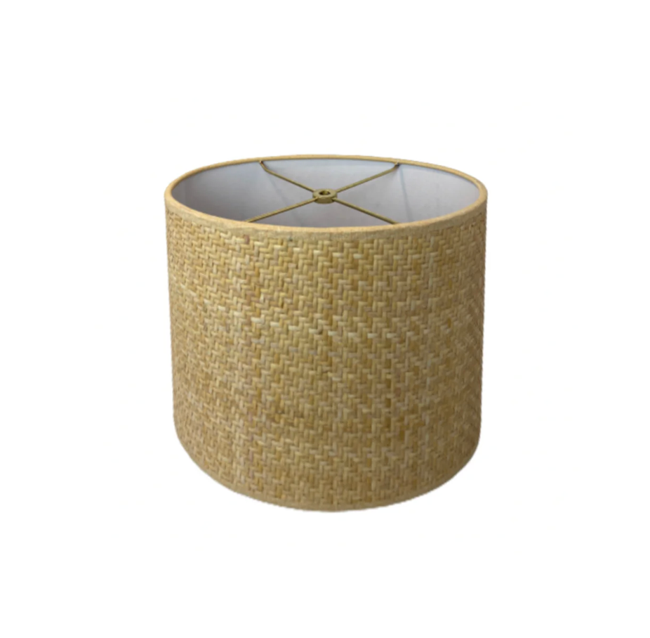 Danielle Rollins Madagascar Grasscloth LampShade