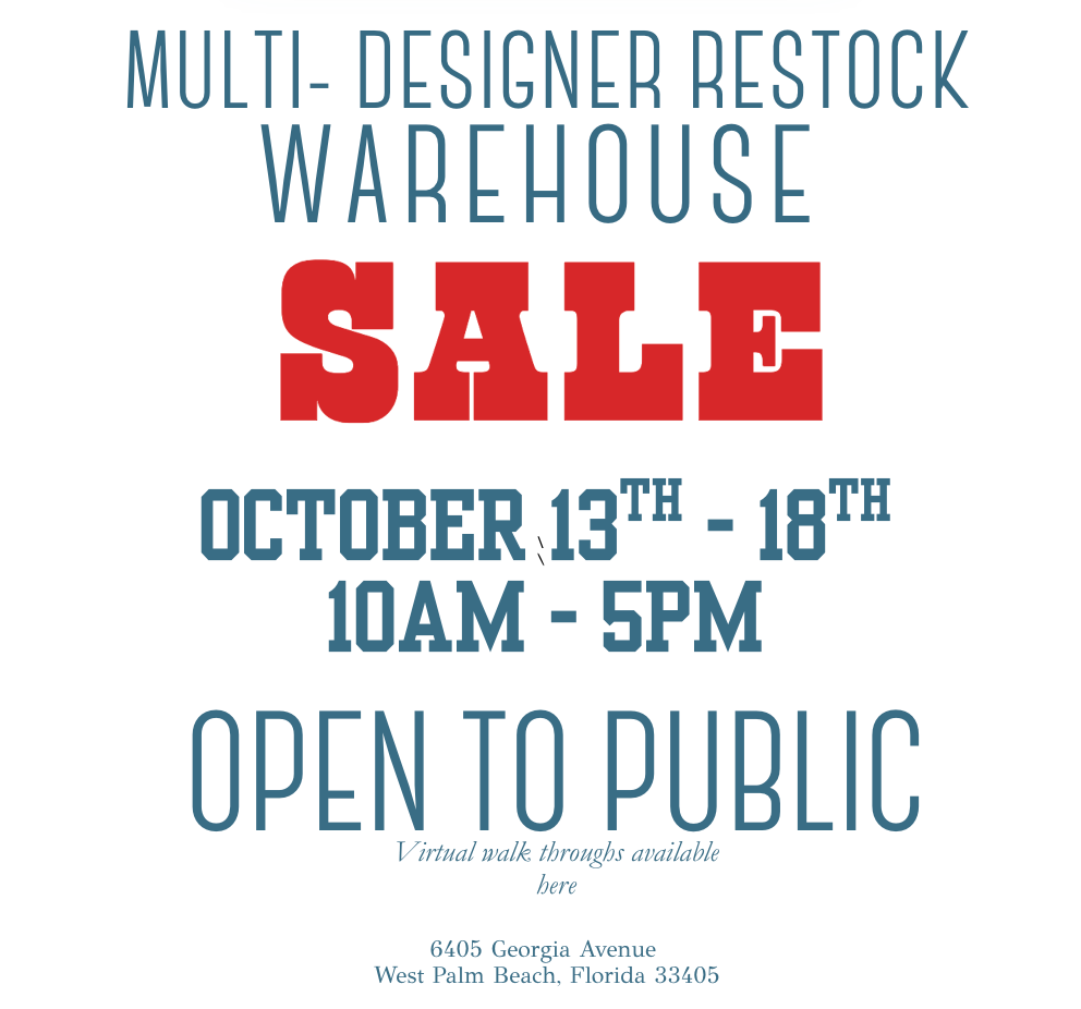 WAREHOUSE SALE