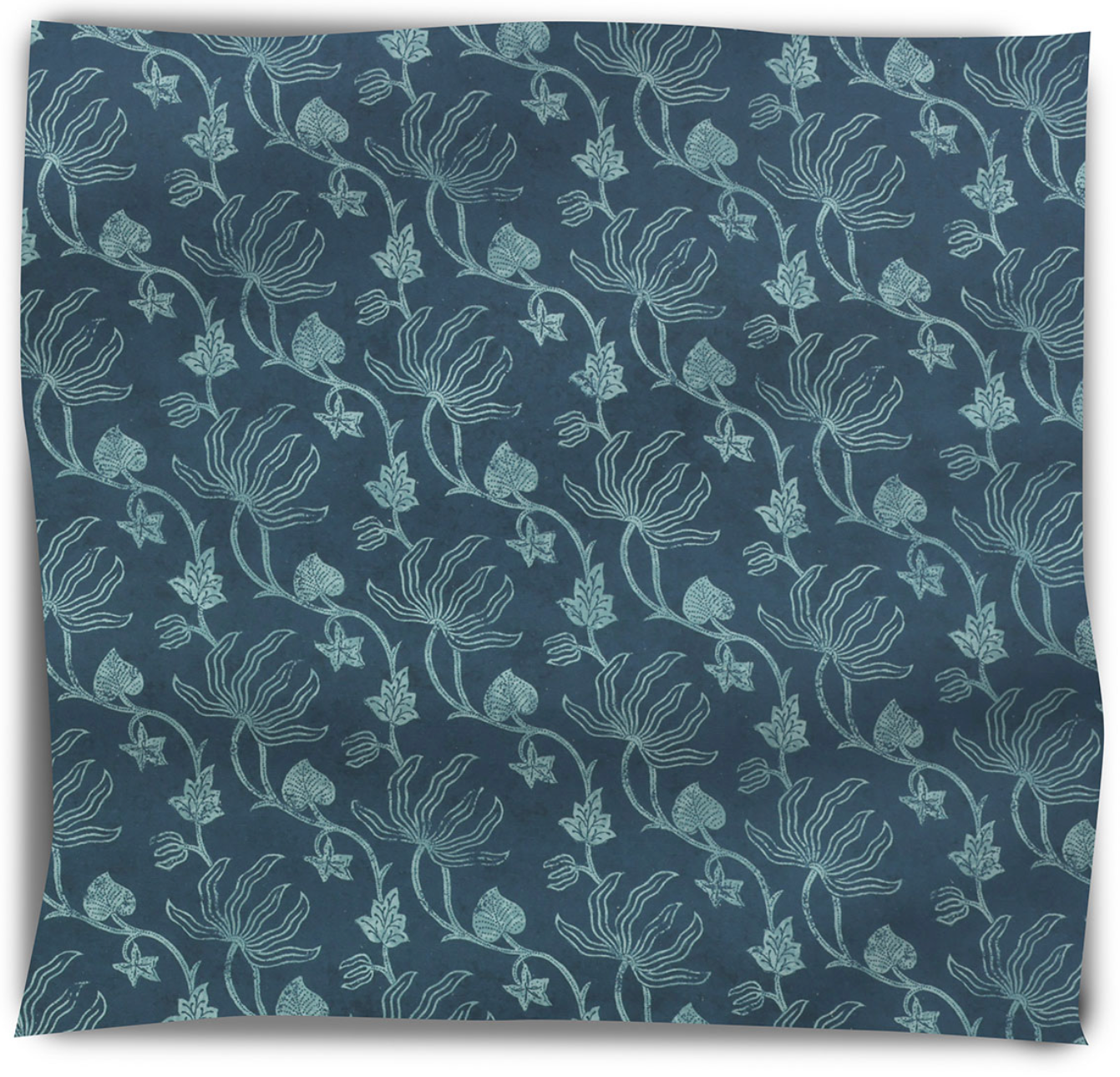 Orchid Vine Fabric in Atlantic
