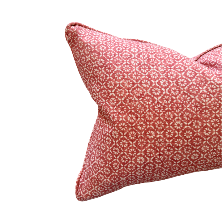 Lumbar Ti Punch Pillow in Guava