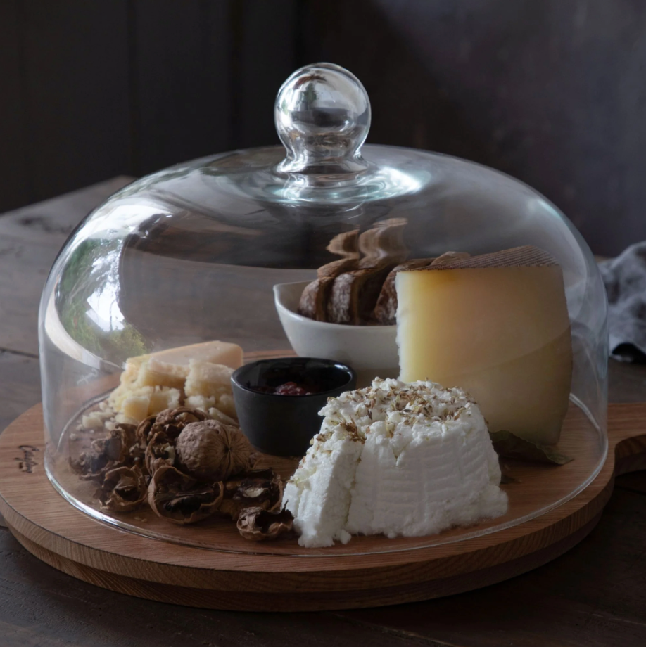 Extra-Large Arcade Glass Cheese Dome