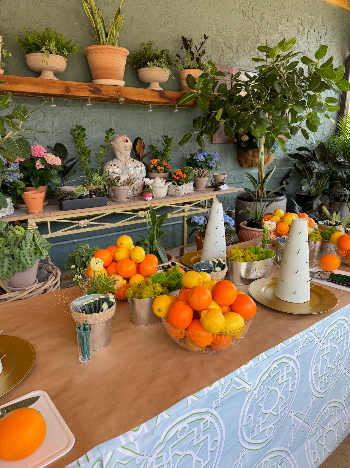 Fall Citrus Topiary Workshop with Cotton & Quill, Friday October 30th