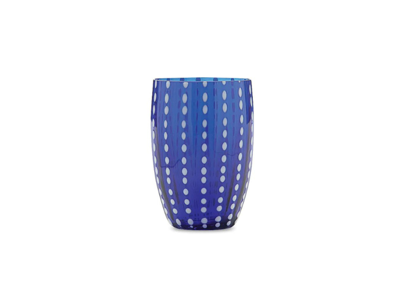 Perle Cobalt Blue Tumbler, Set of 2