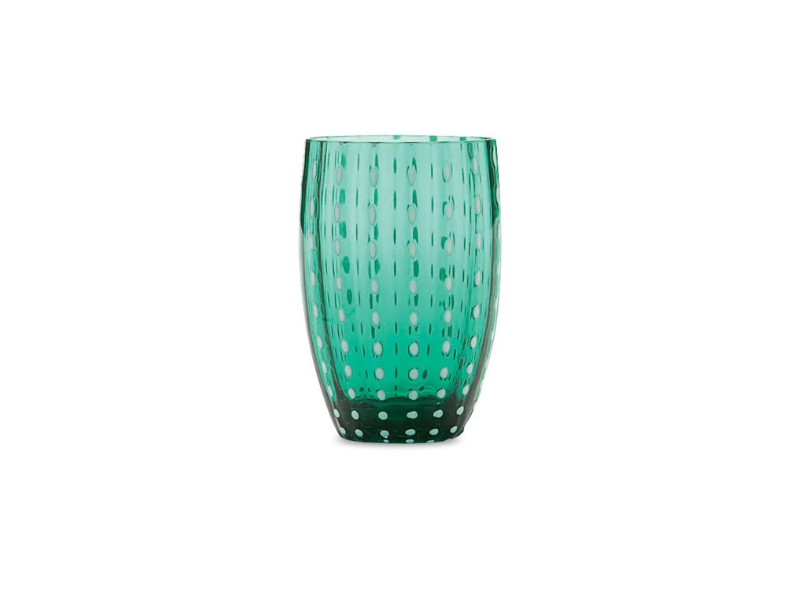 Perle Green Tumbler, Set of 2