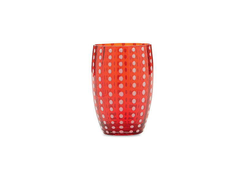 Perle Red Tumbler, Set of 2