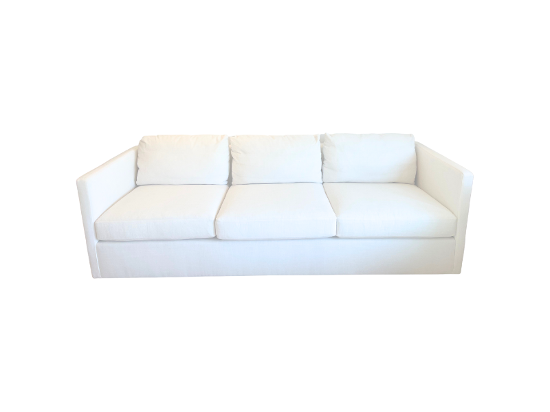 NEW Danielle Rollins Custom Upholstered Tuxedo Sofa