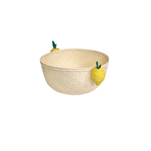 Iraca Raffia Lemon Basket
