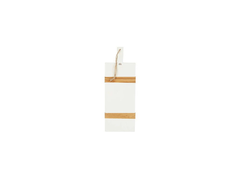 White Rectangle Mod Charcuterie Board