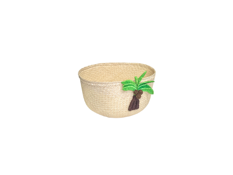 Iraca Raffia Palm Basket