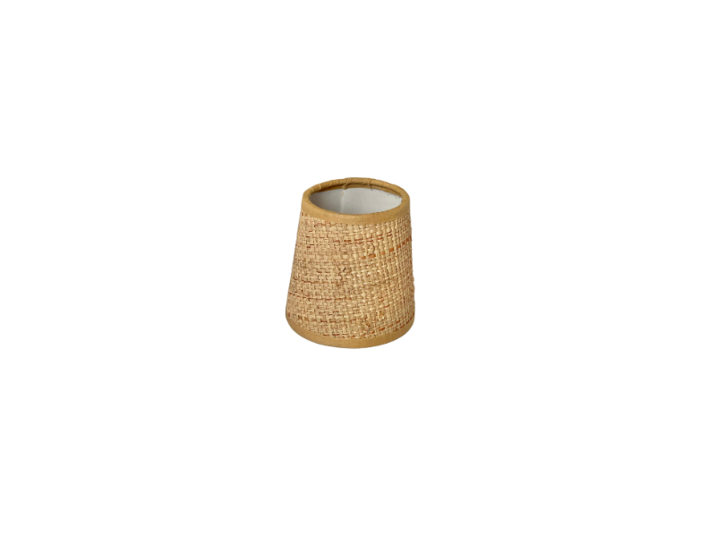 Small Grasscloth Lampshade