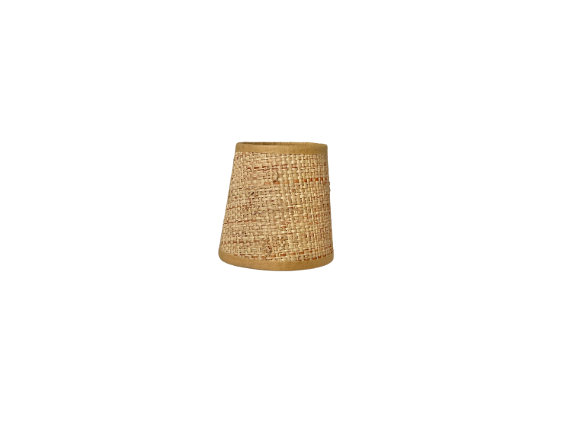 Small Grasscloth Lampshade