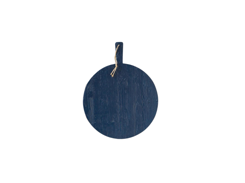 Navy Round Mod Charcuterie Board