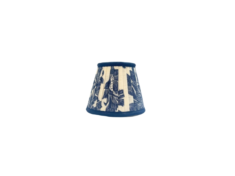 Small Blue and White Floral Lampshade