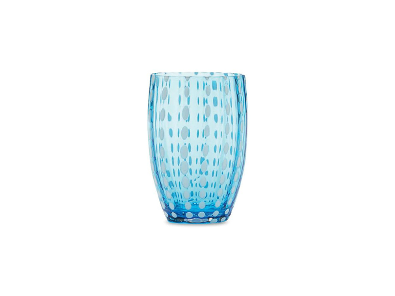 Perle Aqua Tumbler, Set of 2